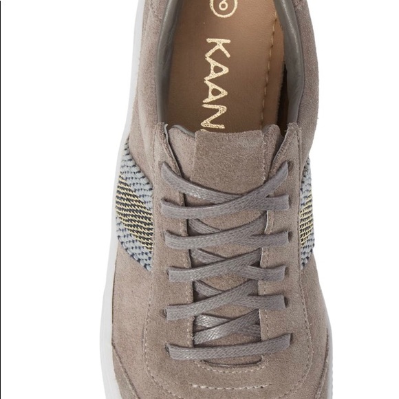 Kaanas grey lace up shoe - Picture 3 of 4